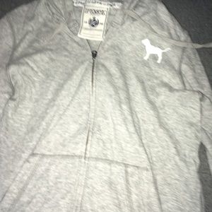 vs pink sweatshirt size medium euc